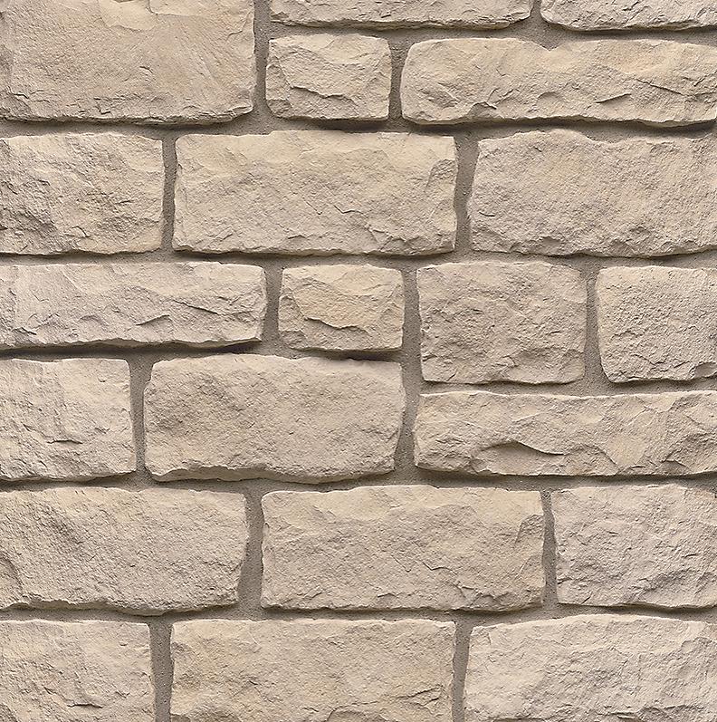 Heritage Tan wall panels, primary product image. Premium stone veneer for exterior and interior walls.