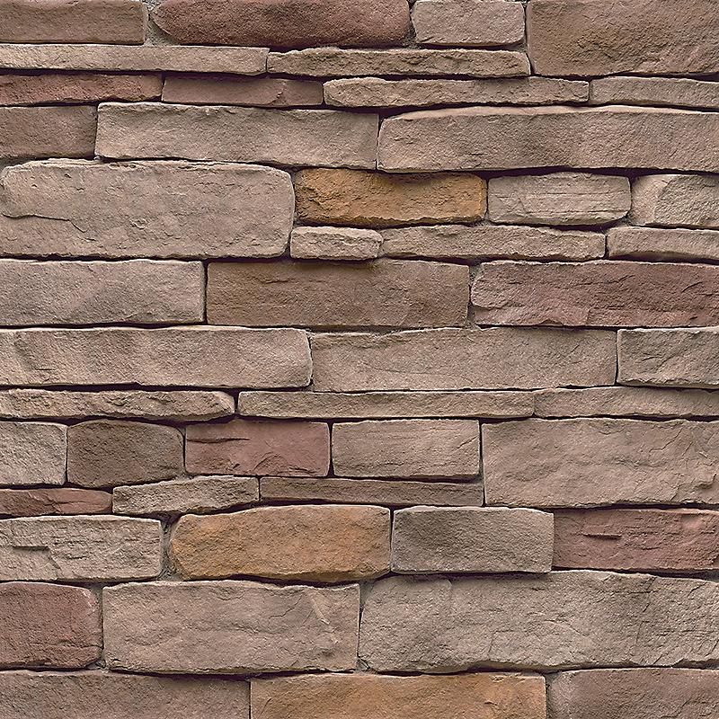 Ledgestone Chardonnay manufactured stone accessories, product image 2, 6"–10"×1 1/2"–3"×1"–1 1/2" size. Premium manufactured stone for exterior and interior walls.