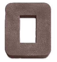 Receptacle Box Espresso accessories, primary product image, 7.0" x 8.0" x 1.5" size. Premium stone veneer for exterior and interior walls.