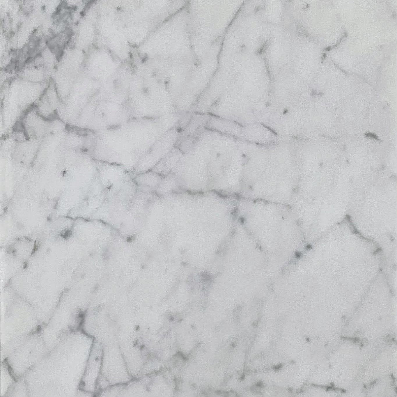 bianco carrara marble natural stone field tile honed size 12x12x3_8  indoor floor and walls sold by surface group