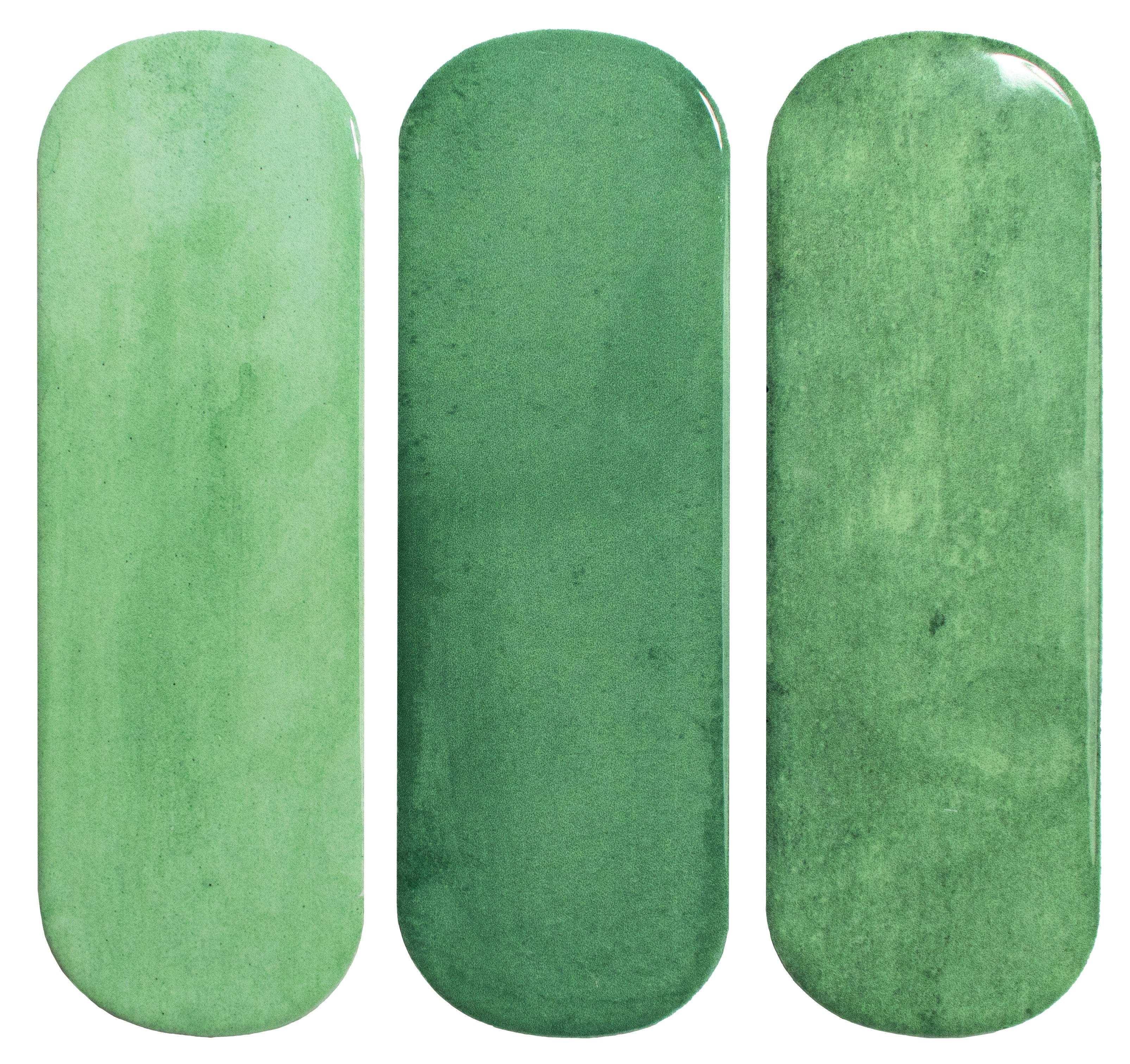 CALEMA: Clover Oval Field Tile (2"x6.3"x8.5-mm | glossy)