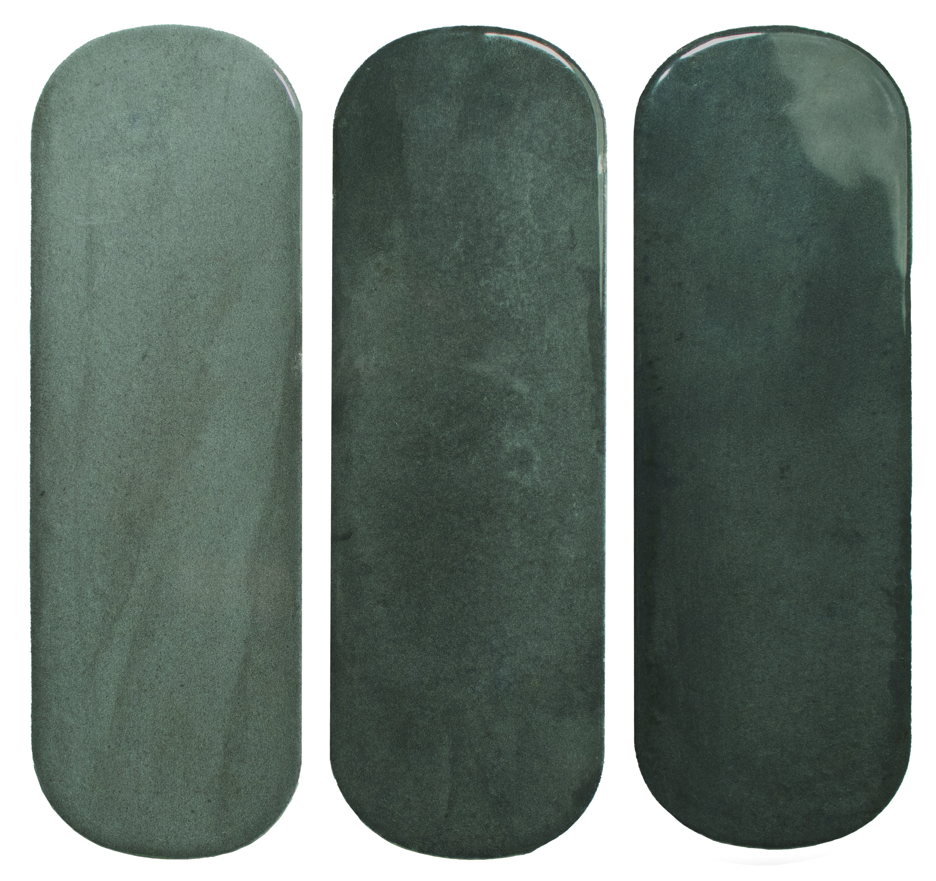 CALEMA: Shadow Oval Field Tile (2"x6.3"x8.5-mm | glossy)