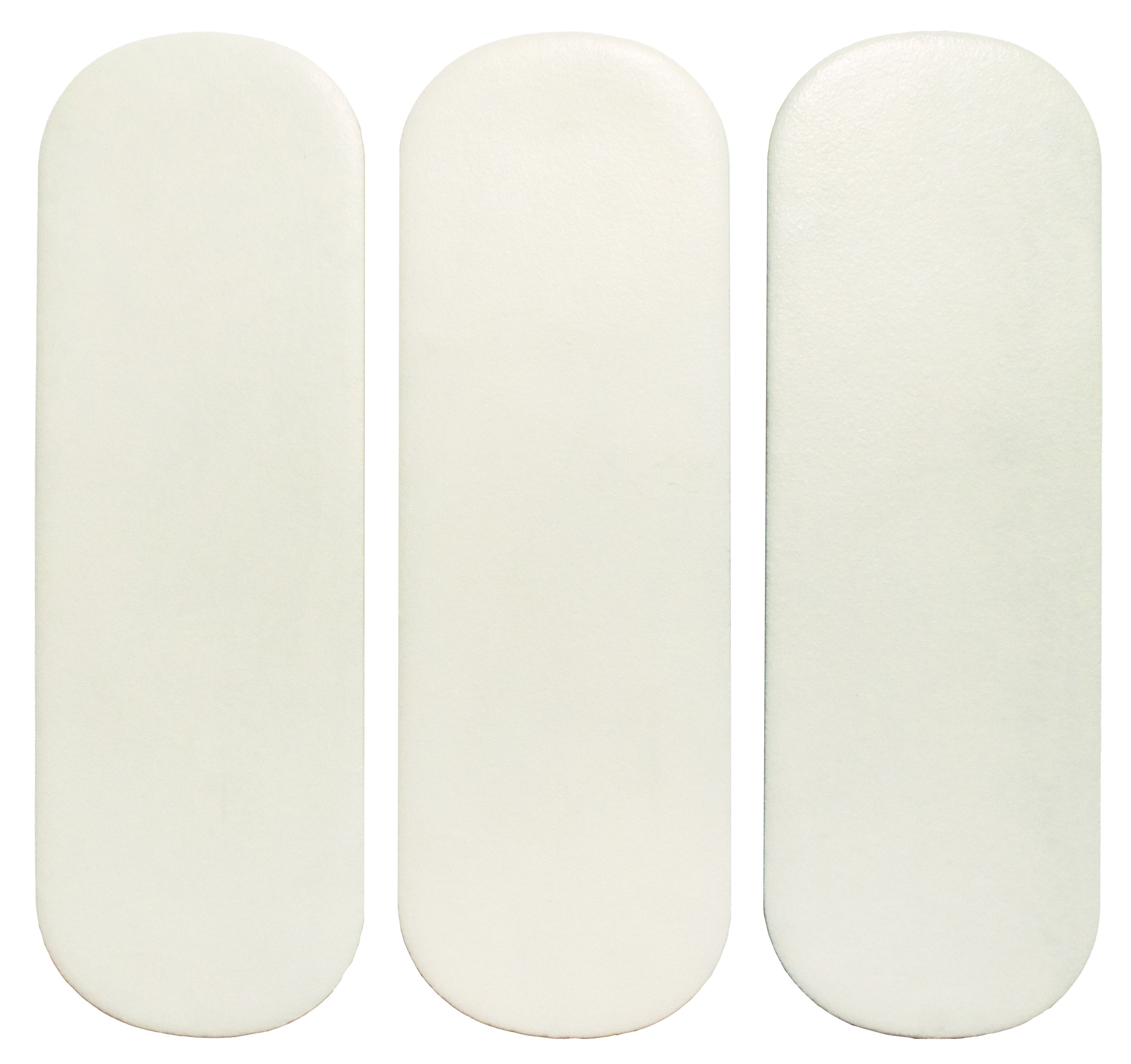 CALEMA: White Oval Field Tile (2"x6.3"x8.5-mm | matte)
