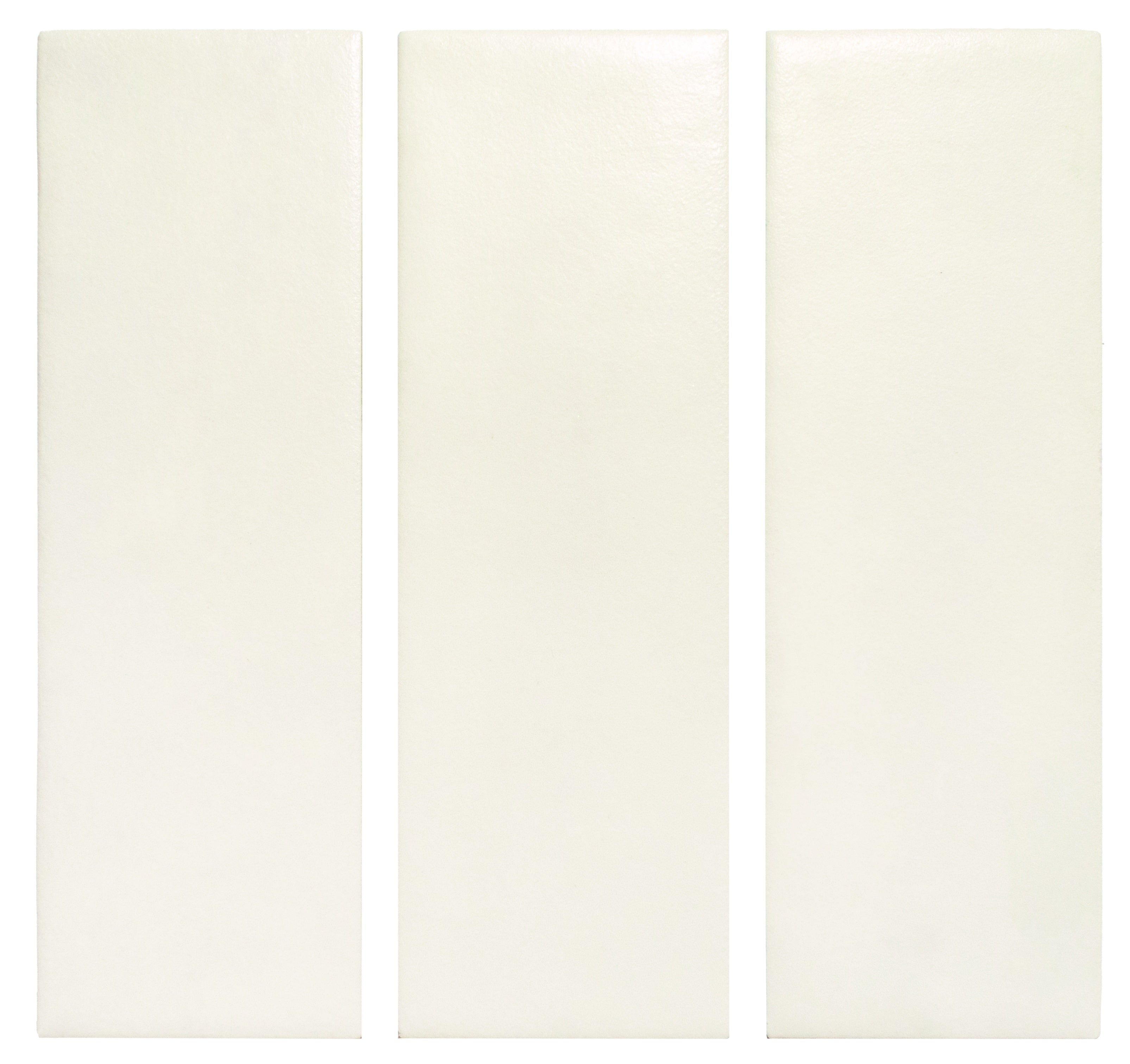 CALEMA: White Rectangle Field Tile (2"x6.3"x8.5-mm | matte)