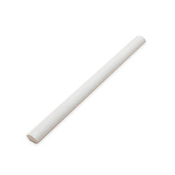 CANDY: White Finishing Edge Trim Tile (0.43"x8" | matte)