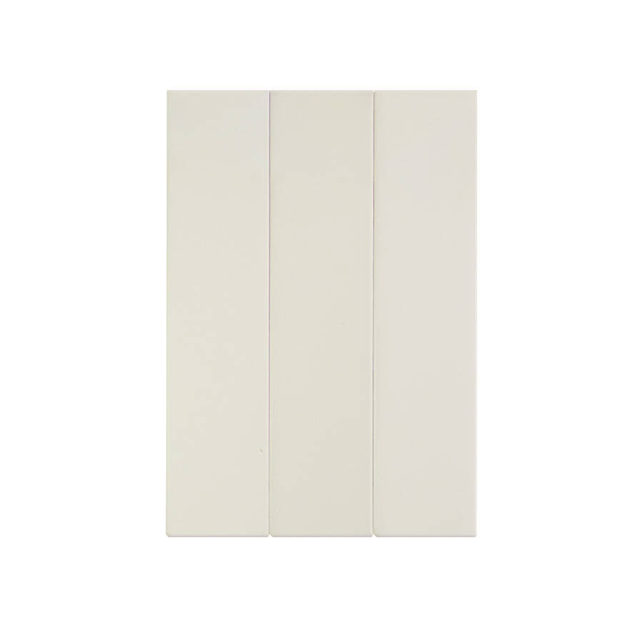 CANDY: White Rectangle Field Tile (2"x8"x8.5-mm | matte)