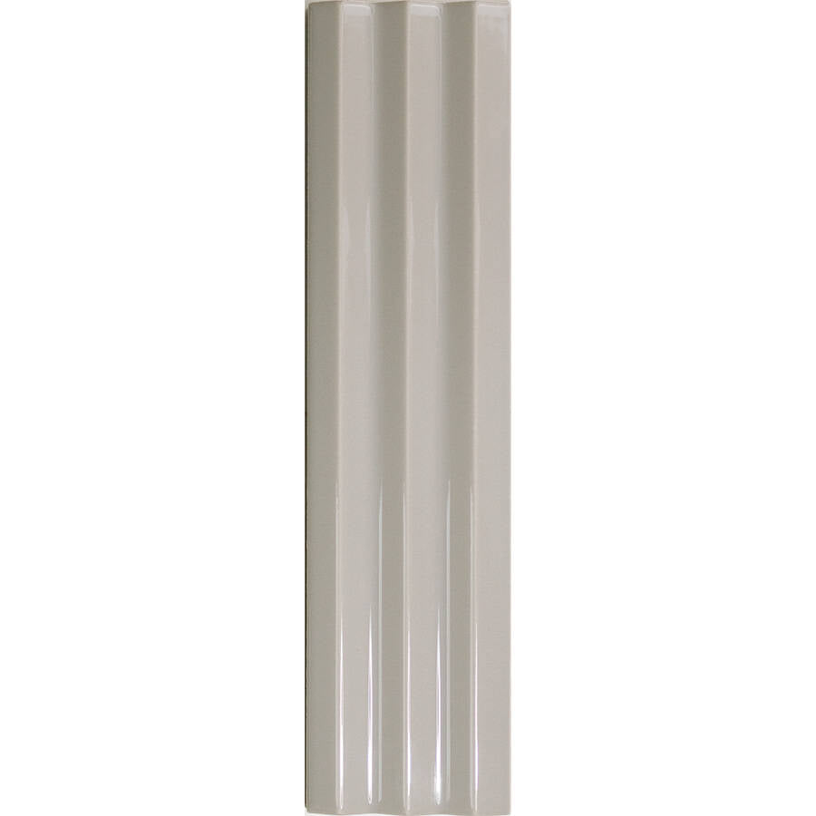 MATCH: Ash Angled Field Tile (2.5"x10"x11.2-mm | glossy)