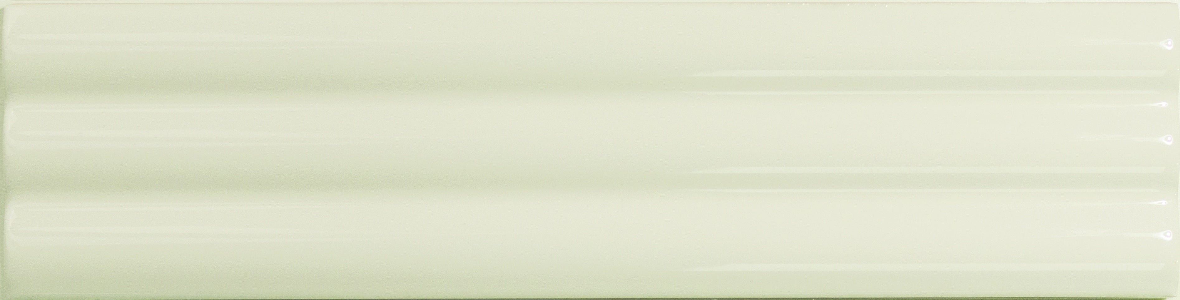 MATCH: Chalk Curved Field Tile (2.5"x10"x11.2-mm | glossy)