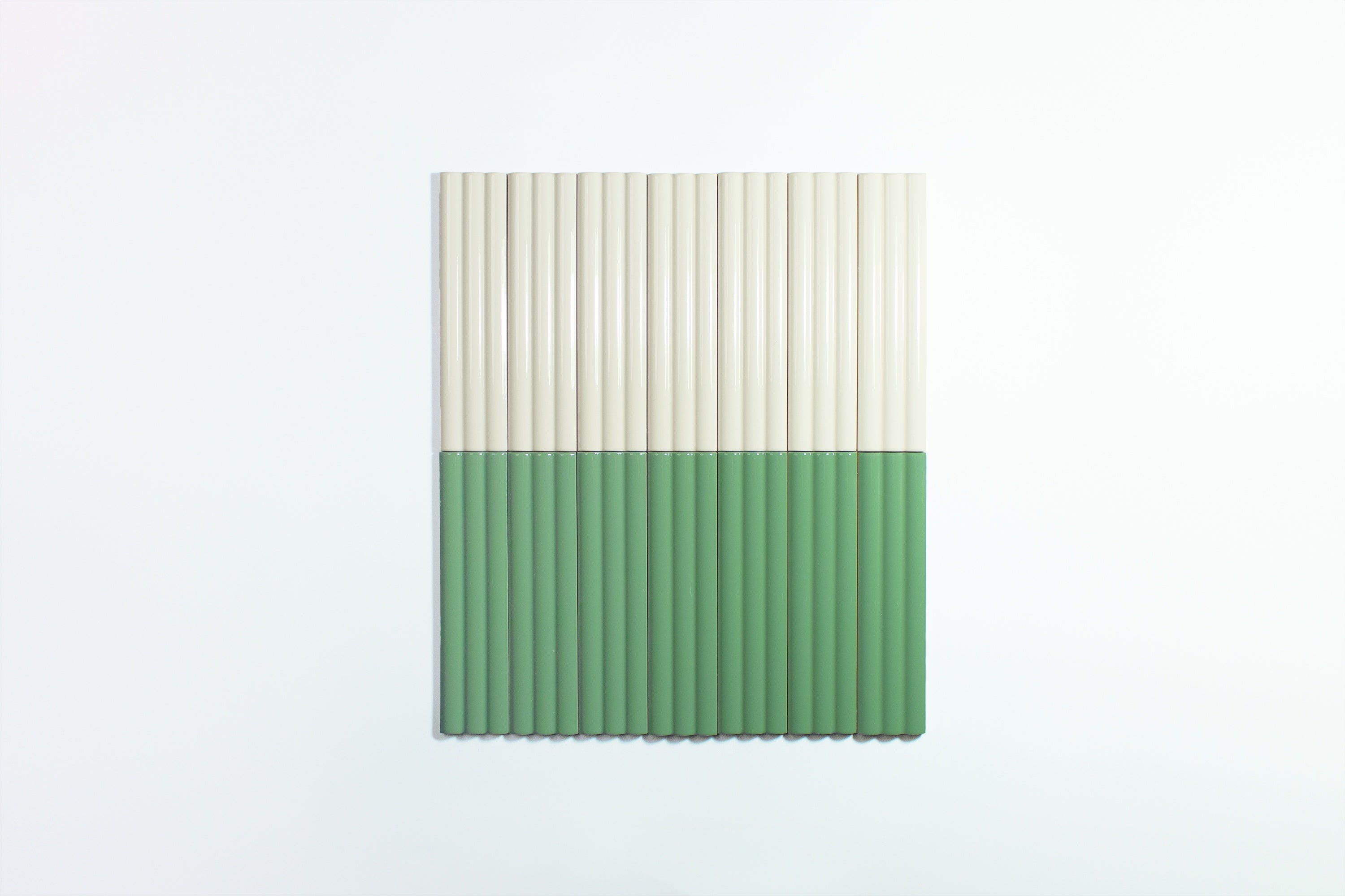 MATCH: Chalk Curved Field Tile (2.5"x10"x11.2-mm | matte)