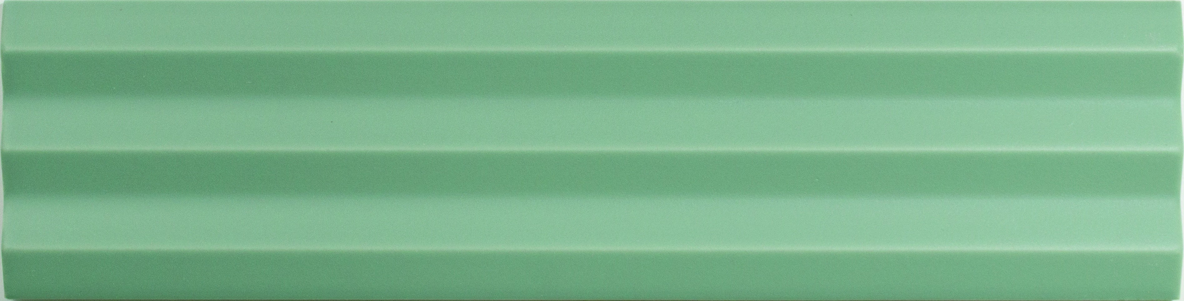 MATCH: Sage Angled Field Tile (2.5"x10"x11.2-mm | matte)