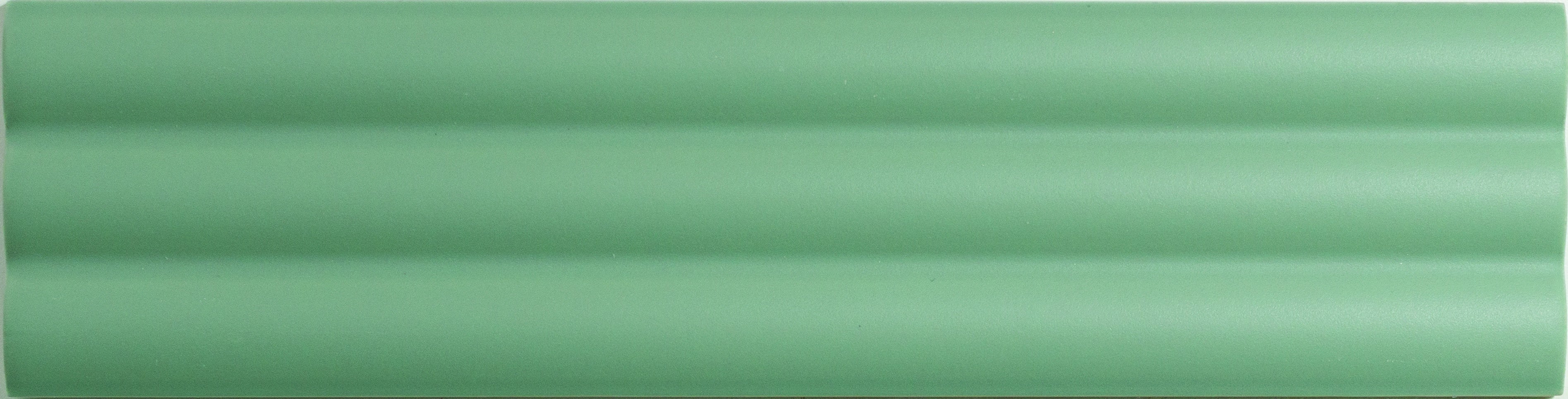 MATCH: Sage Curved Field Tile (2.5"x10"x11.2-mm | matte)