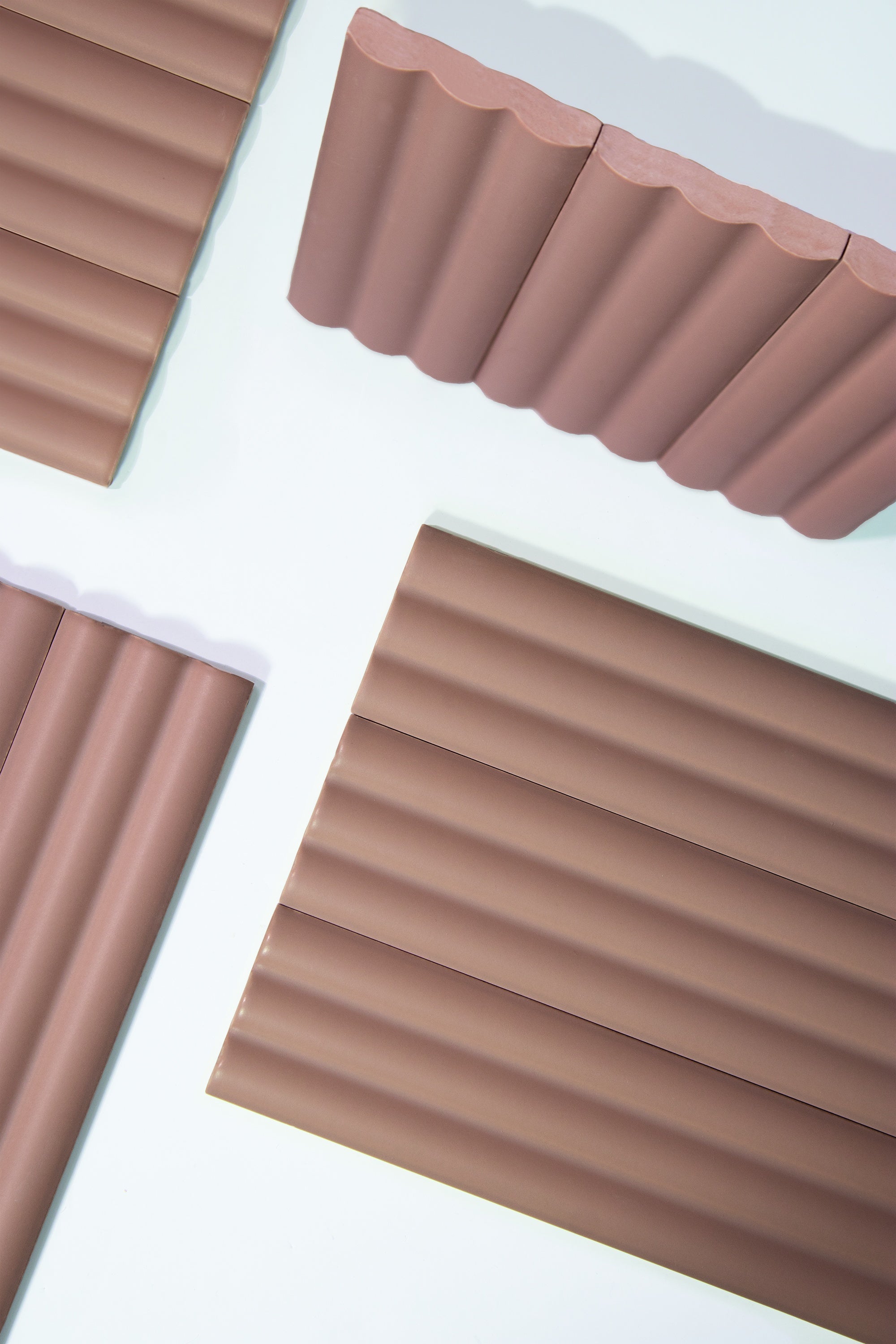 MATCH: Tan Angled Field Tile (2.5"x10"x11.2-mm | glossy)