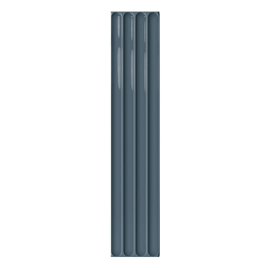 PLINTO: Blue In Field Tile (4.2"x21.3"x10-mm | glossy)