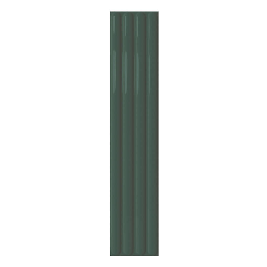 PLINTO: Green Out Field Tile (4.2"x21.3"x10-mm | glossy)