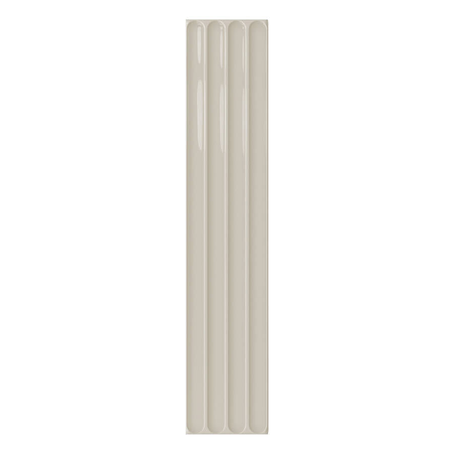 PLINTO: Greige In Field Tile (4.2"x21.3"x10-mm | glossy)