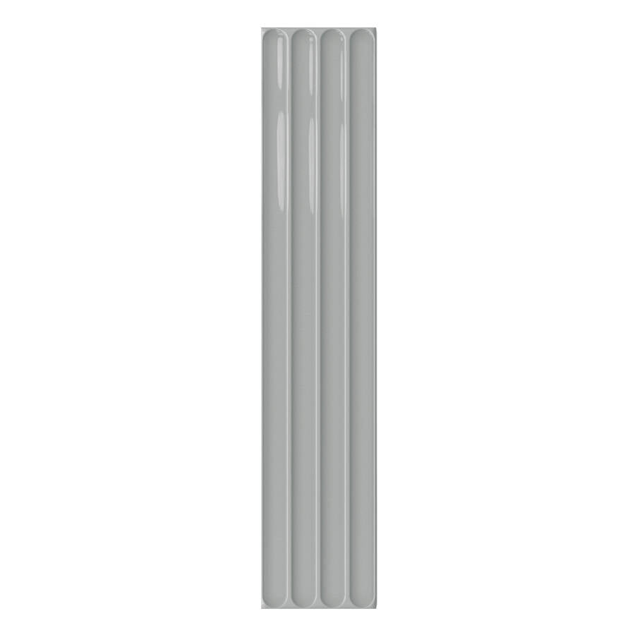 PLINTO: Grey In Field Tile (4.2"x21.3"x10-mm | glossy)