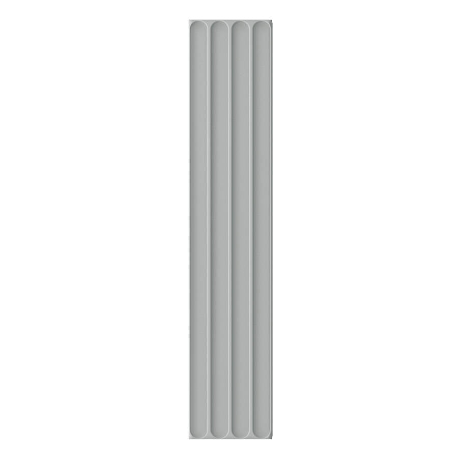 PLINTO: Grey In Field Tile (4.2"x21.3"x10-mm | matte)