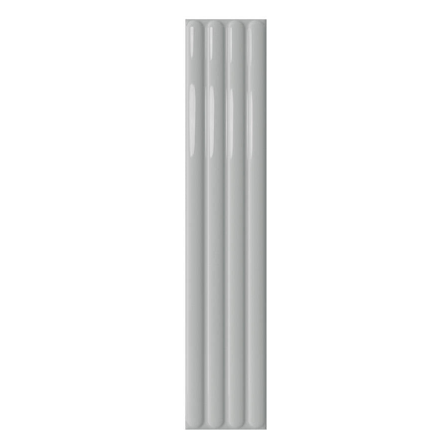 PLINTO: Grey Out Field Tile (4.2"x21.3"x10-mm | glossy)