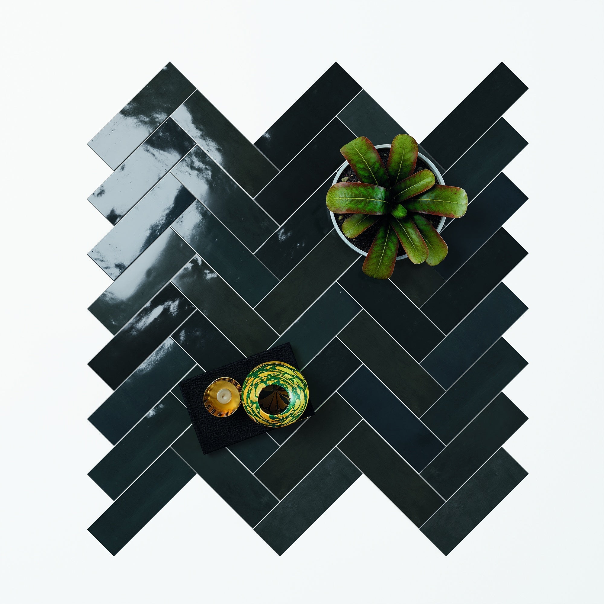 SAFI: Graphite Finishing Edge Trim Tile (0.43"x6.3" | glossy)