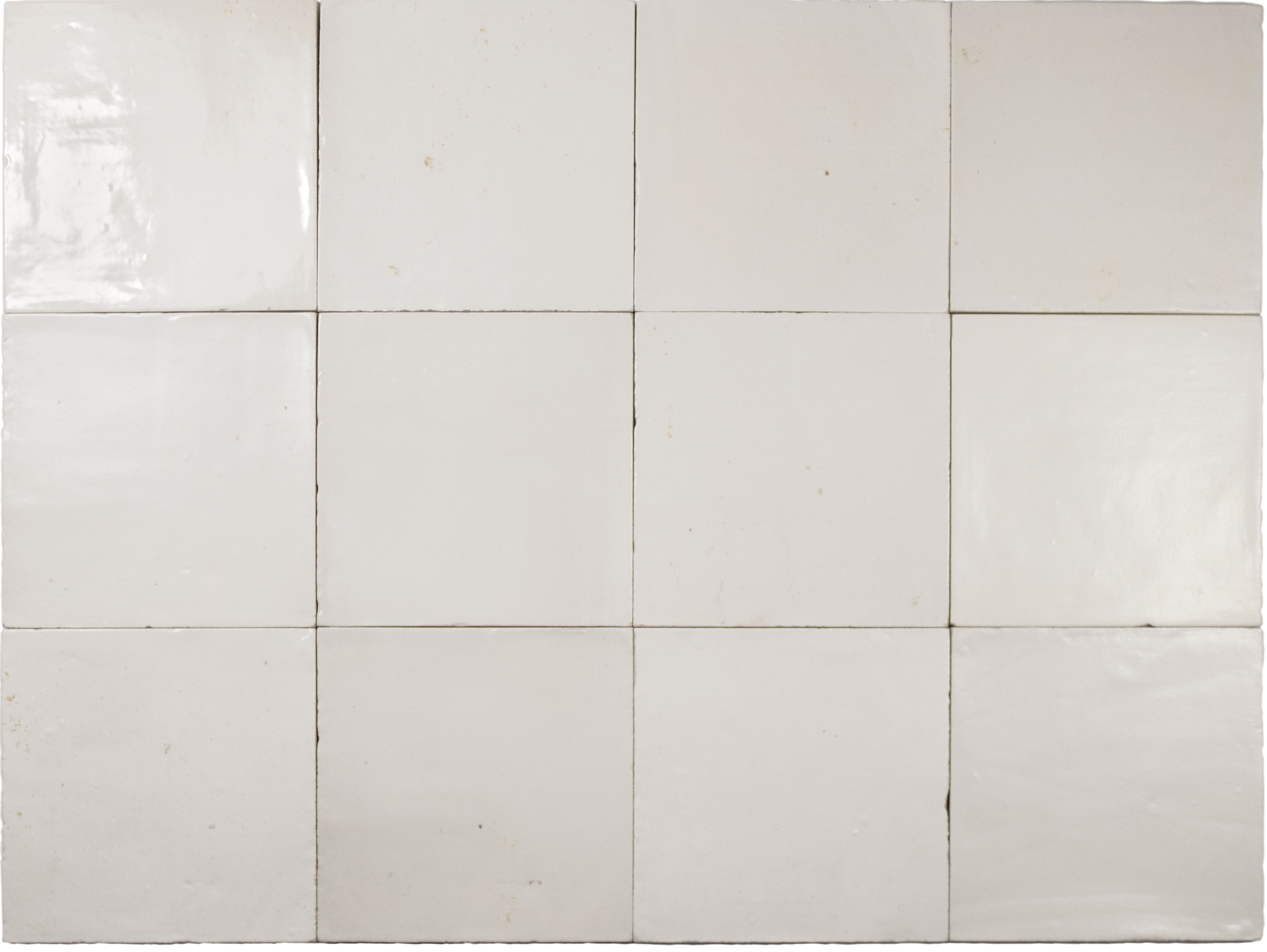 SATEN: Bone Square Field Tile (5"x5"x8.5-mm | glossy)