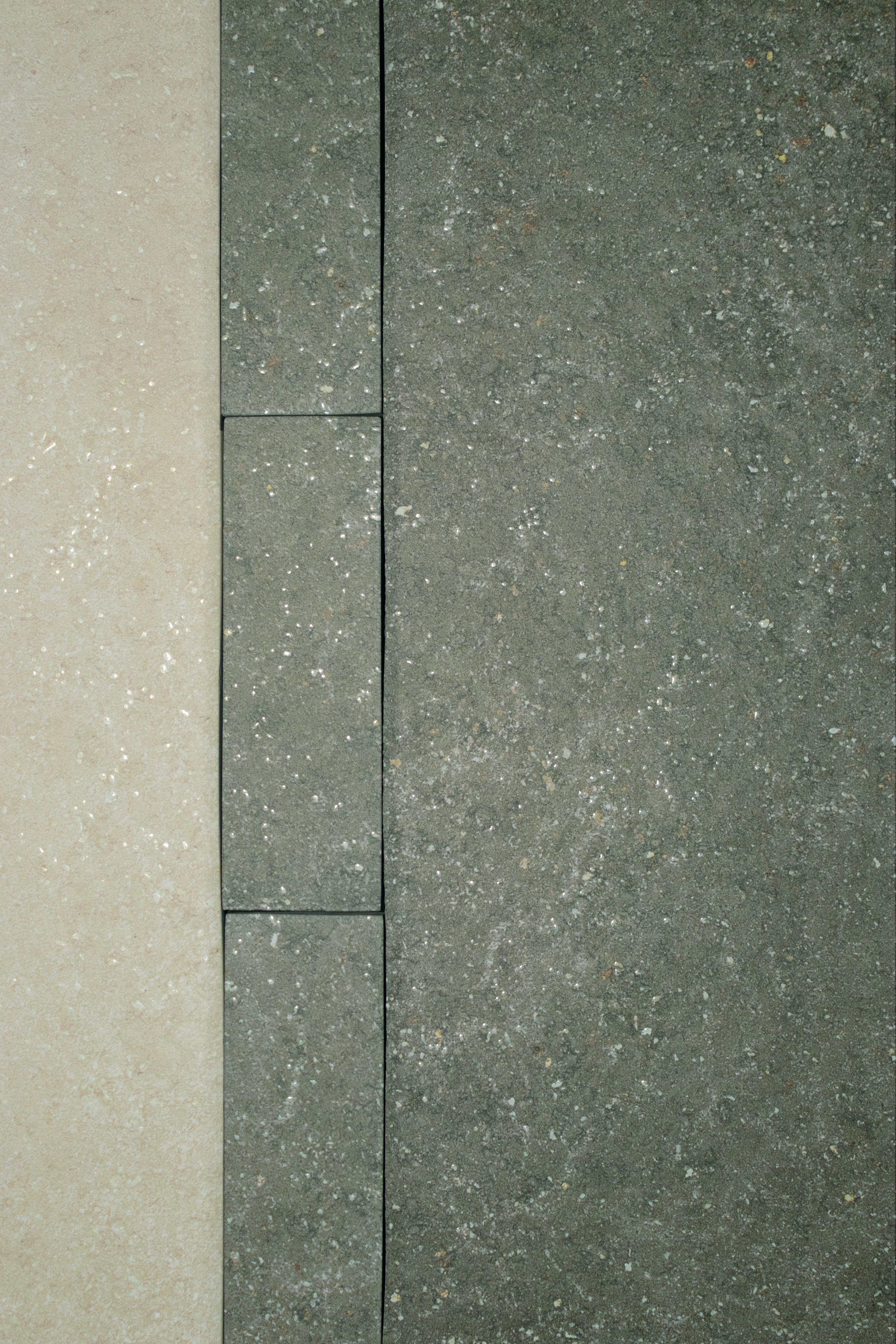 STONE DUST: Bianco M Field Tile (2"x6"x10-mm | matte)