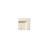 Hampton Bone Crown Frame Corner (3"x3")