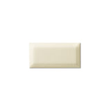 Hampton Bone Beveled Rectangle (3"x6")