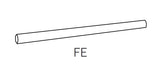 Habitat Glossy Alabaster Finishing Edge (0.55"x10.33")