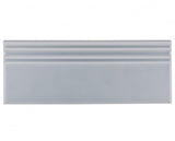 Habitat Glossy River Blue Baseboard (4"x10.3")