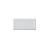 Studio Snow Cap Framed Rectangle (2.8"x5.8")