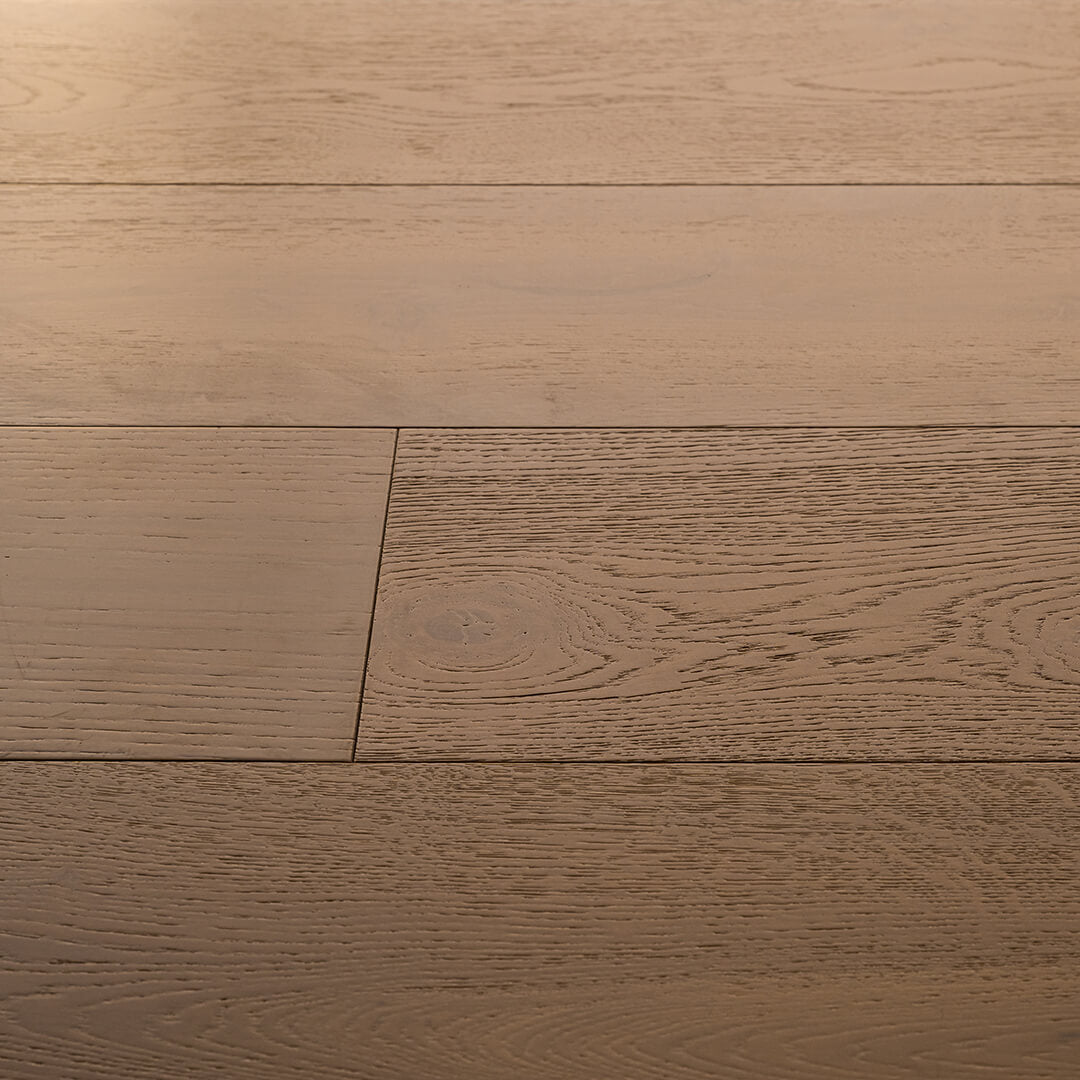 OPUS: Crete White Oak Engineered Hardwood Plank (10"X<88"X⅝" | Wire Brush)