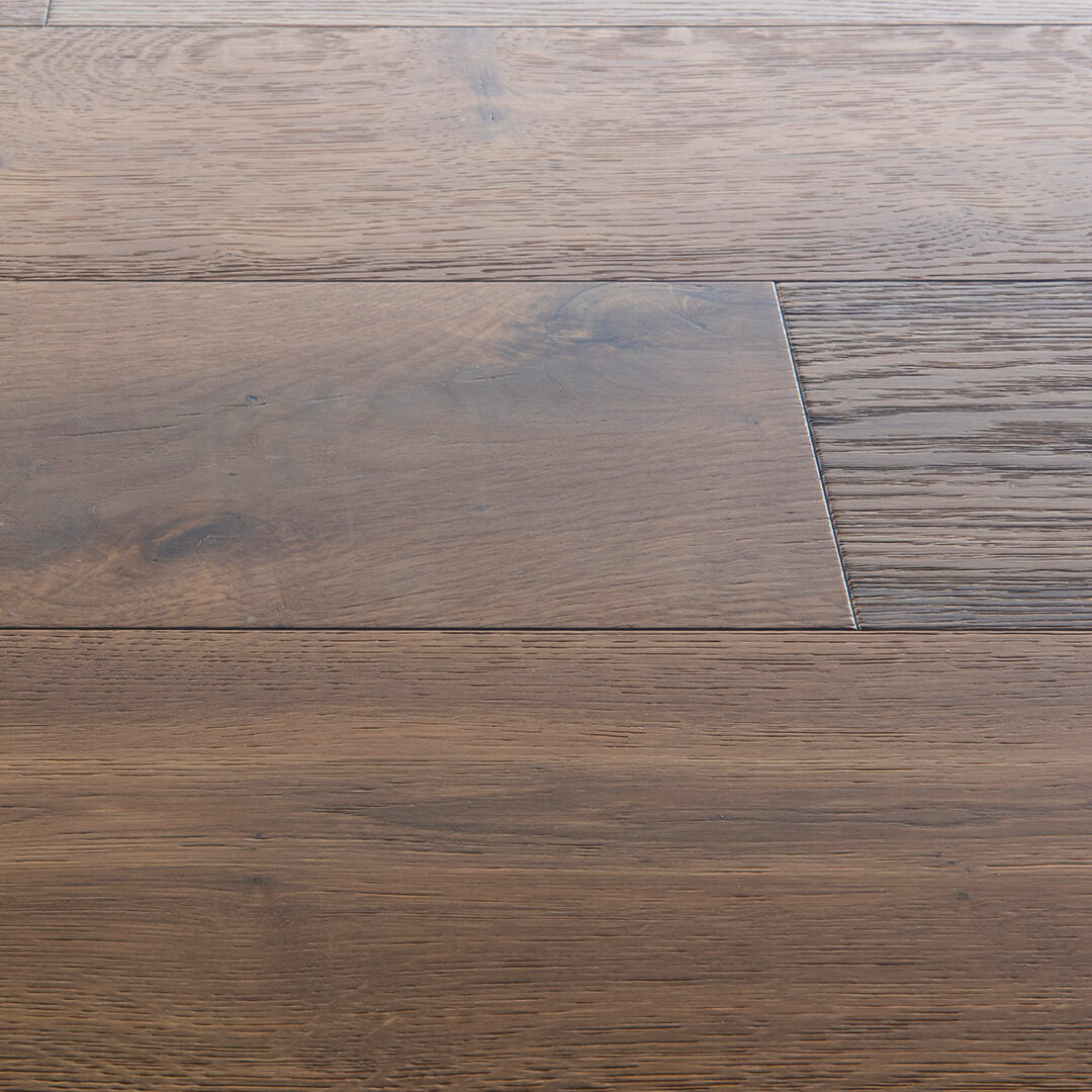 OPUS: Jumilla White Oak Engineered Hardwood Plank (8¾"X<88"X⅝" | Wire Brush)