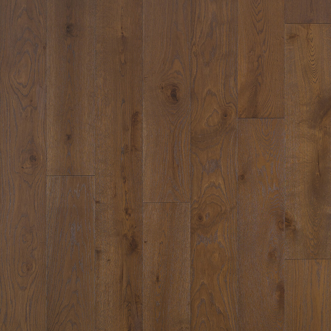 OPUS: Zenica White Oak Engineered Hardwood Plank (7½"X<76"X⅝" | Wire Brush)