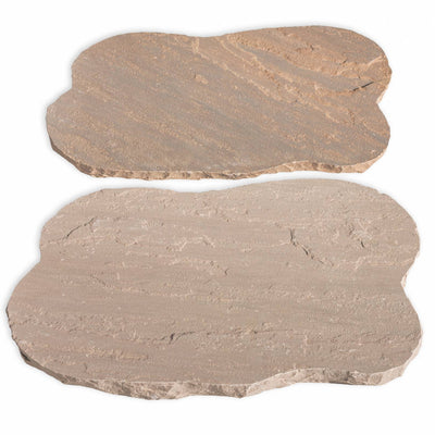 autumn brown old world flagstone classic paver ministeppers special 11 by 16 by half to1 inch exterior applications manufactured by f and m supply distributed by surface group