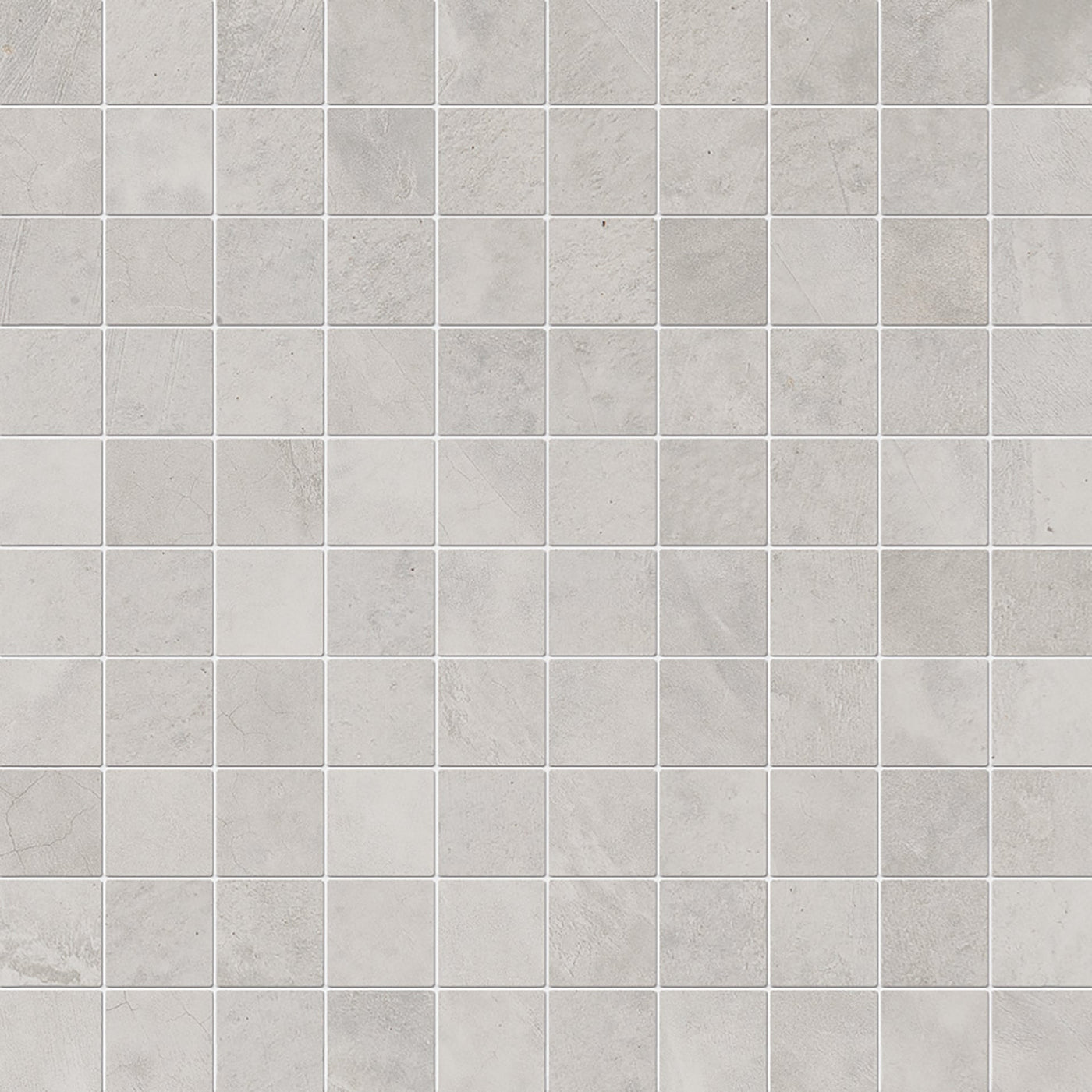 Buy Online Architect Berlin Grey Porcelain Mosaic 12x12x95 Mm Semi Glossy Resin Texture 8543