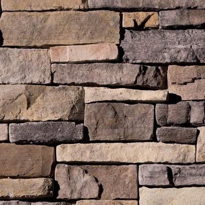 faux stone wall veneer corner charleston mountain ledge for outdoor and indoor wall by surface group eldorado stone