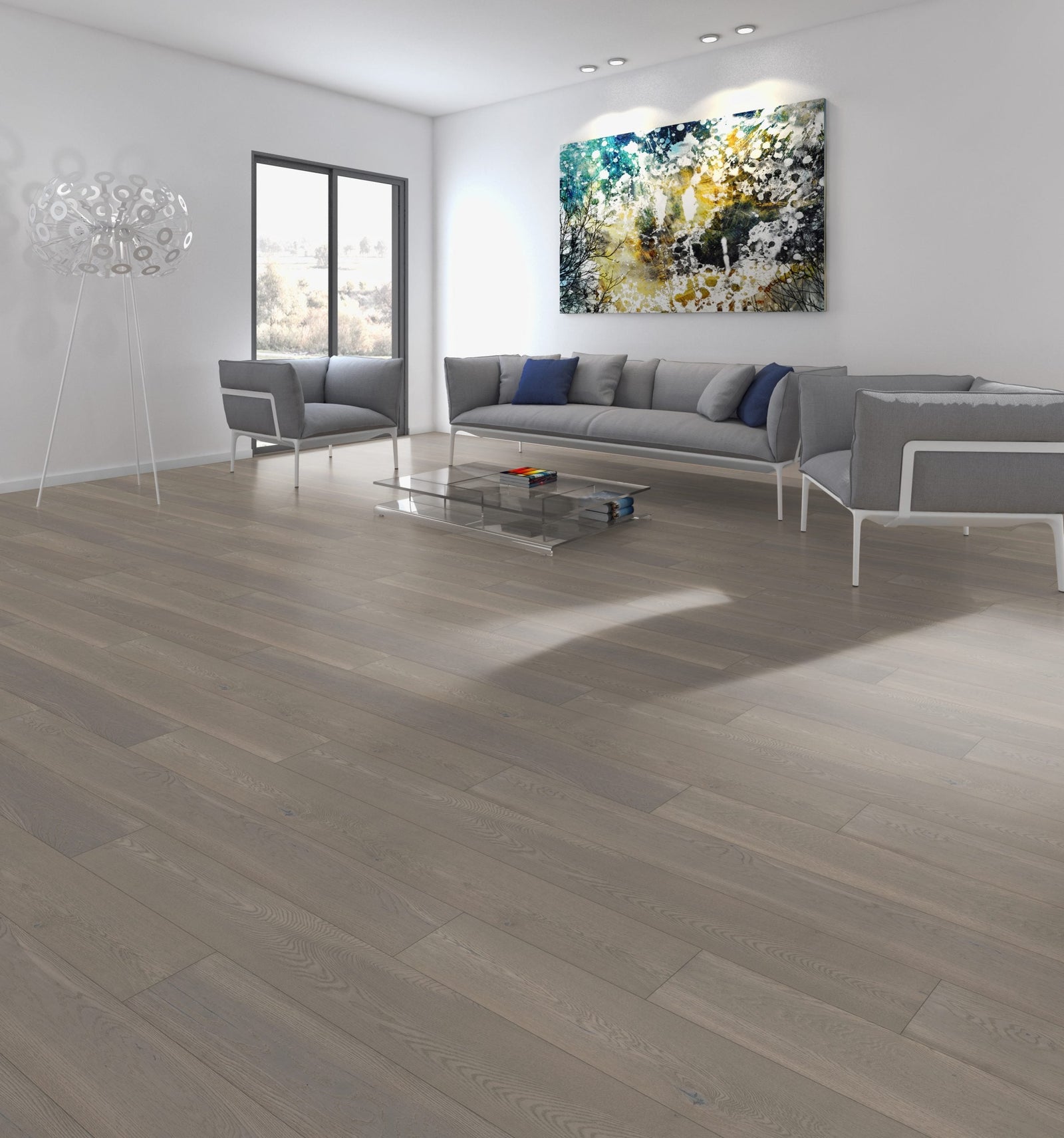 BUY ONLINE: Newport Colonial White Oak Engineered Hardwood Flooring | 10